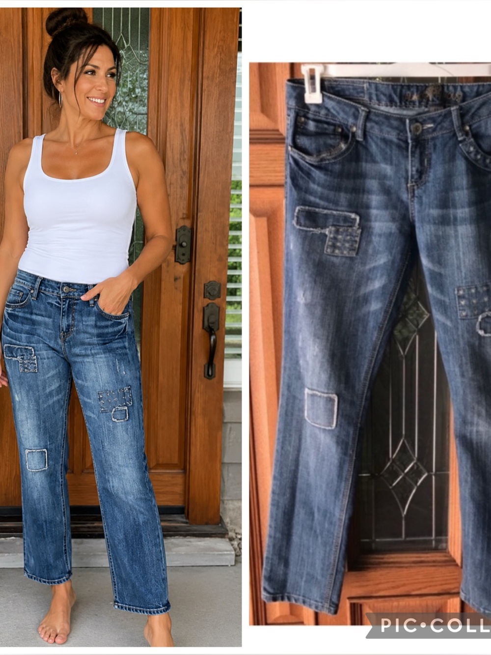 Almost famous distressed jeans